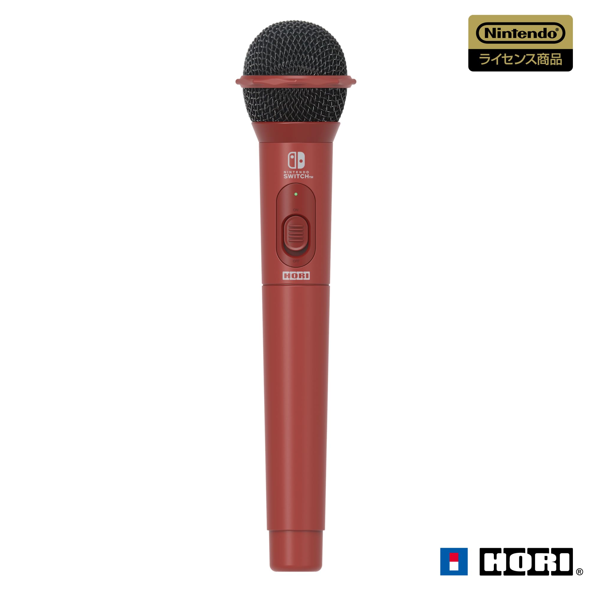 Hori Nintendo Licensed Wireless Karaoke Microphone Red For Switch/Pc - Made In Japan- Japan Figure Store - #1 Bring To You The Best Japanese Goods