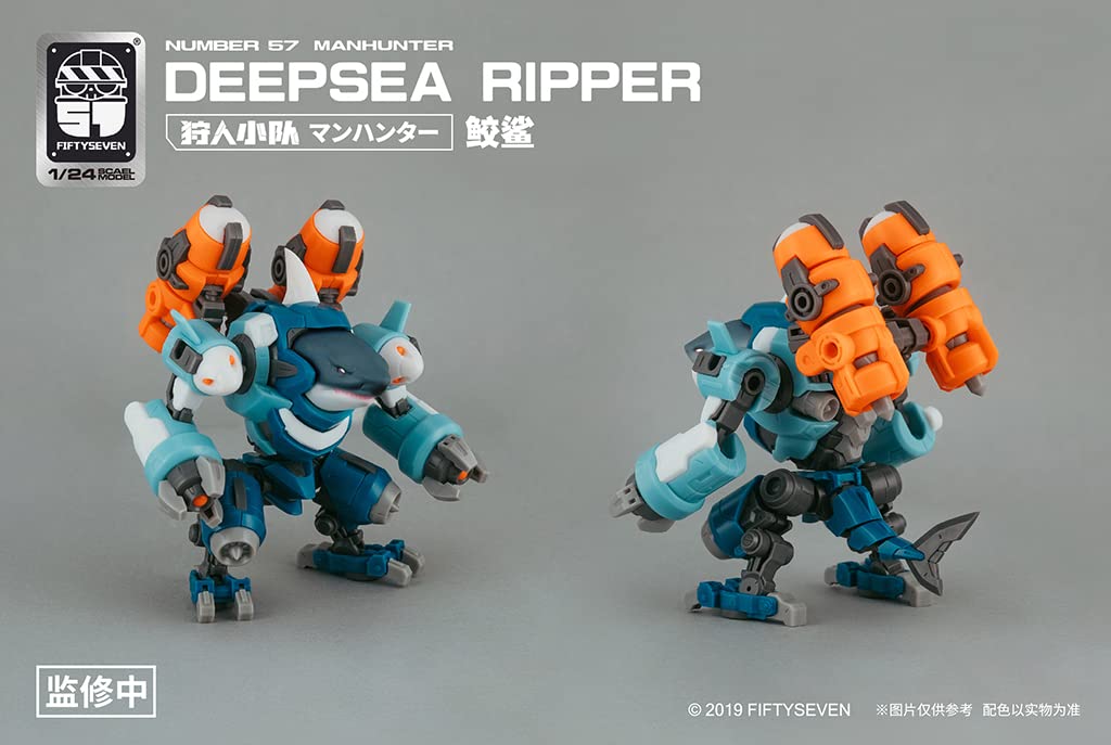 Creative Field Number 57 Manhunter Deepsea Ripper Shark 1/24 Scale Plastic Model Japan- Japan Figure Store - #1 Bring To You The Best Japanese Goods