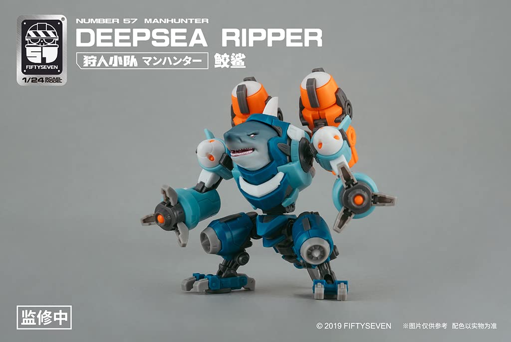 Creative Field Number 57 Manhunter Deepsea Ripper Shark 1/24 Scale Plastic Model Japan- Japan Figure Store - #1 Bring To You The Best Japanese Goods