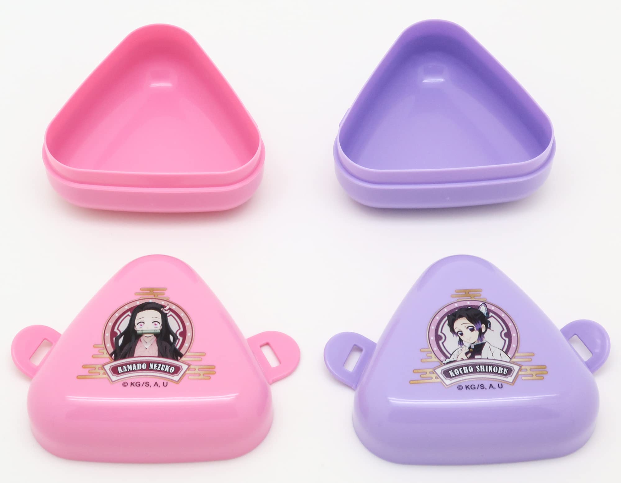 OSK Demon Slayer: Kimetsu No Yaiba Onigiri Case Set 2 Pcs : Nezuko & Shinobu- Japan Figure Store - #1 Bring To You The Best Japanese Goods