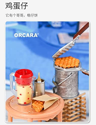 Orcara Mini World Collection Eating While Walking Stall Gourmet Trading Figure 8 Pieces Box- Japan Figure Store - #1 Bring To You The Best Japanese Goods