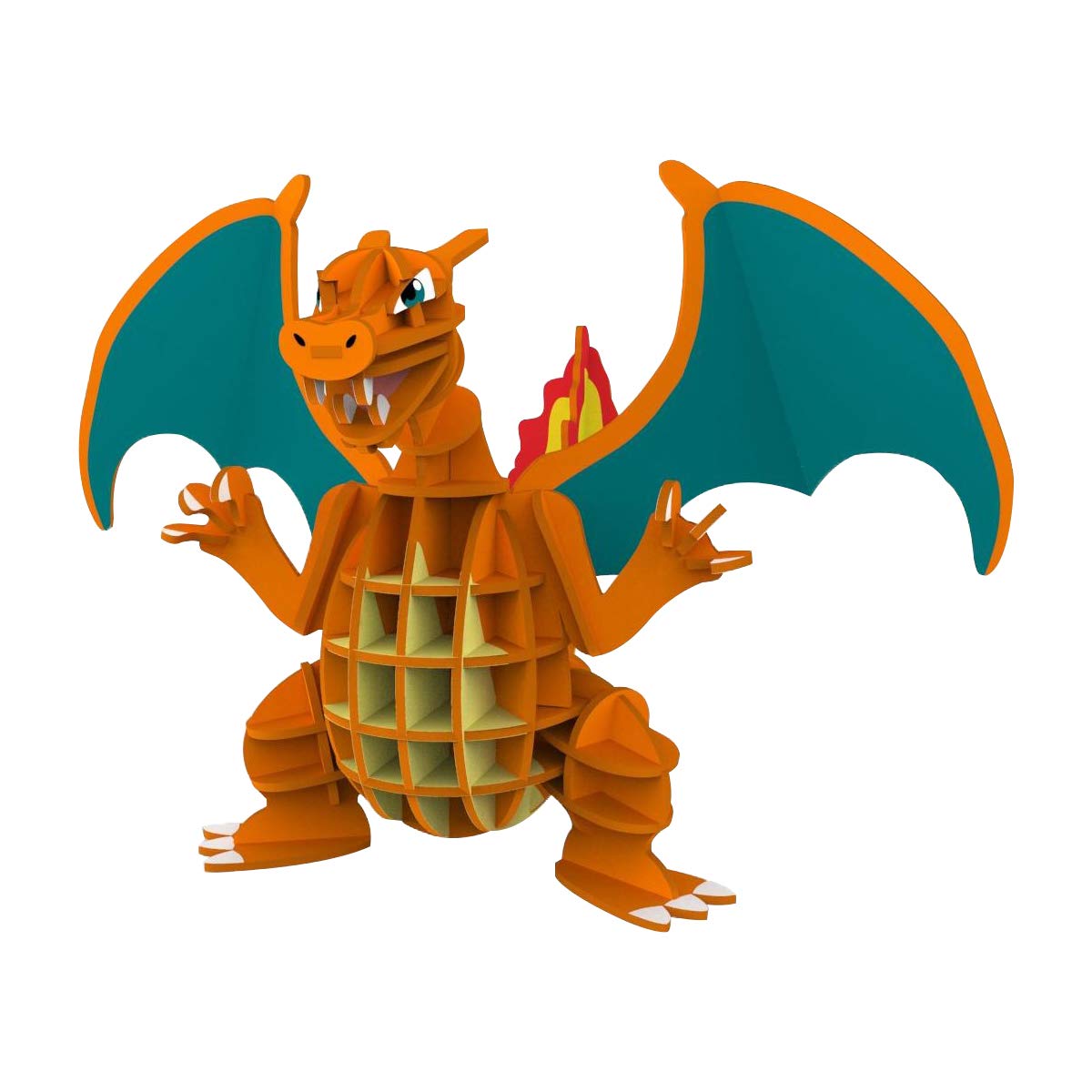 A-ZONE Paper Art Si-Gu-Mi Plus Pokemon Charizard- Japan Figure Store - #1 Bring To You The Best Japanese Goods