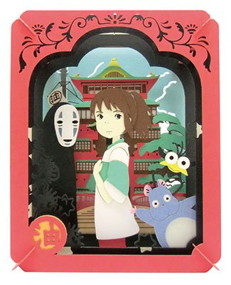ENSKY Paper Theater Pt-050 Studio Ghibli Spirited Away The Mysterious Town- Japan Figure Store - #1 Bring To You The Best Japanese Goods