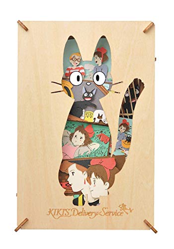 ENSKY Paper Theater Pt-Wl13 Wood Style Studio Ghibli Kiki'S Delivery Service- Japan Figure Store - #1 Bring To You The Best Japanese Goods