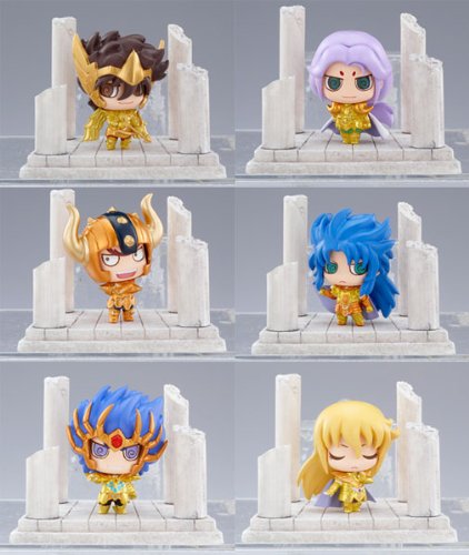 Megahouse Japan Petit Chara Land Saint Seiya Zodiac Chapter 1 Box- Japan Figure Store - #1 Bring To You The Best Japanese Goods