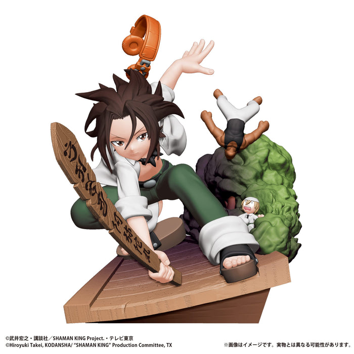 Megahouse Petitrama Series Shaman King Over Soul Box Set Of 4 Plastic Figures- Japan Figure Store - #1 Bring To You The Best Japanese Goods