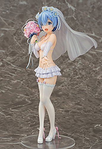 Phat Company Re:zero Rem Wedding Ver. 1/7 Scale Figure- Japan Figure Store - #1 Bring To You The Best Japanese Goods