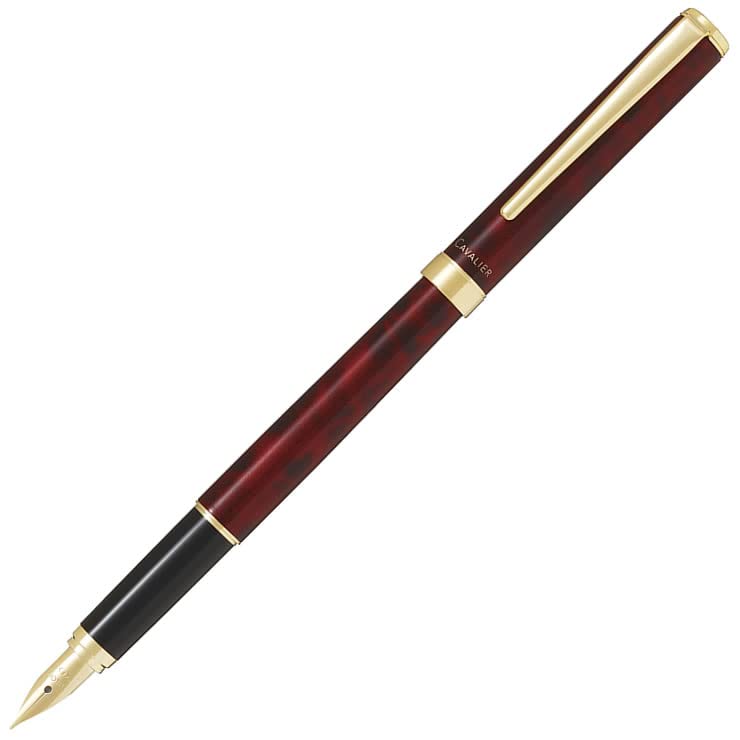 Pilot Kavalier Fountain Pen Fine Black Red Japan Fcan-5Sr-Brf- Japan Figure Store - #1 Bring To You The Best Japanese Goods