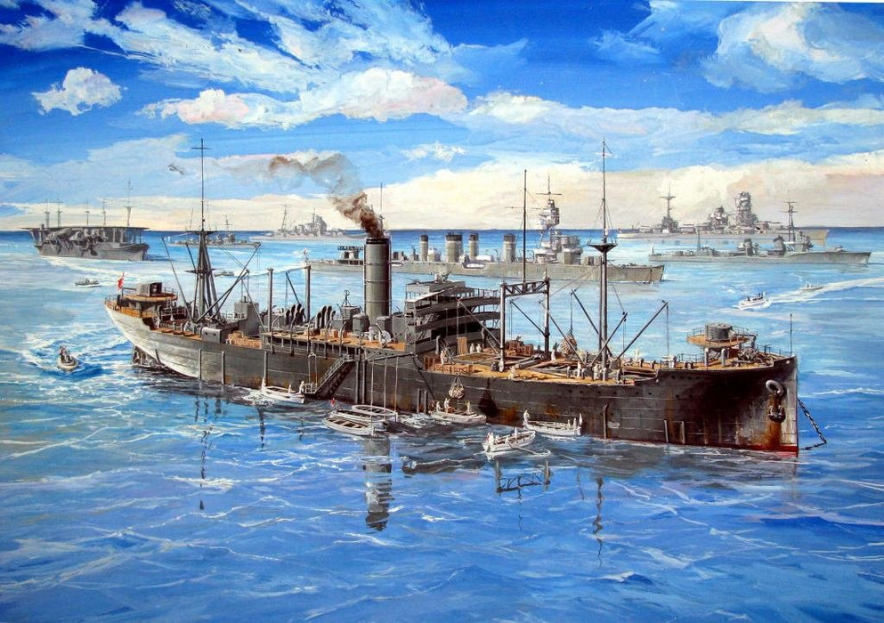Pit Road 1/700 Japanese Navy Supply Ship Mamiya 1944 Final Time- Japan Figure Store - #1 Bring To You The Best Japanese Goods