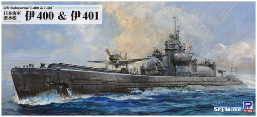 PIT-ROAD 1/700 Skywave Ijn Submarine I-400 & I-401 Plastic Model- Japan Figure Store - #1 Bring To You The Best Japanese Goods