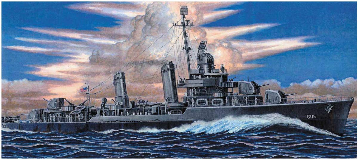 PIT-ROAD Skywave W-212 Usn Destroyer Dd-605 Caldwell 1/700 Scale Kit- Japan Figure Store - #1 Bring To You The Best Japanese Goods