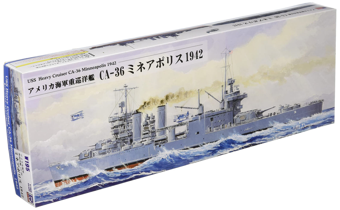PIT-ROAD 1/700 Us Navy Heavy Cruiser Ca-36 Minneapolis 1942 Plastic Model- Japan Figure Store - #1 Bring To You The Best Japanese Goods