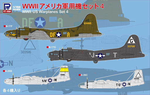 PIT-ROAD 1/700 Us Warplanes Set 4 Plastic Model- Japan Figure Store - #1 Bring To You The Best Japanese Goods