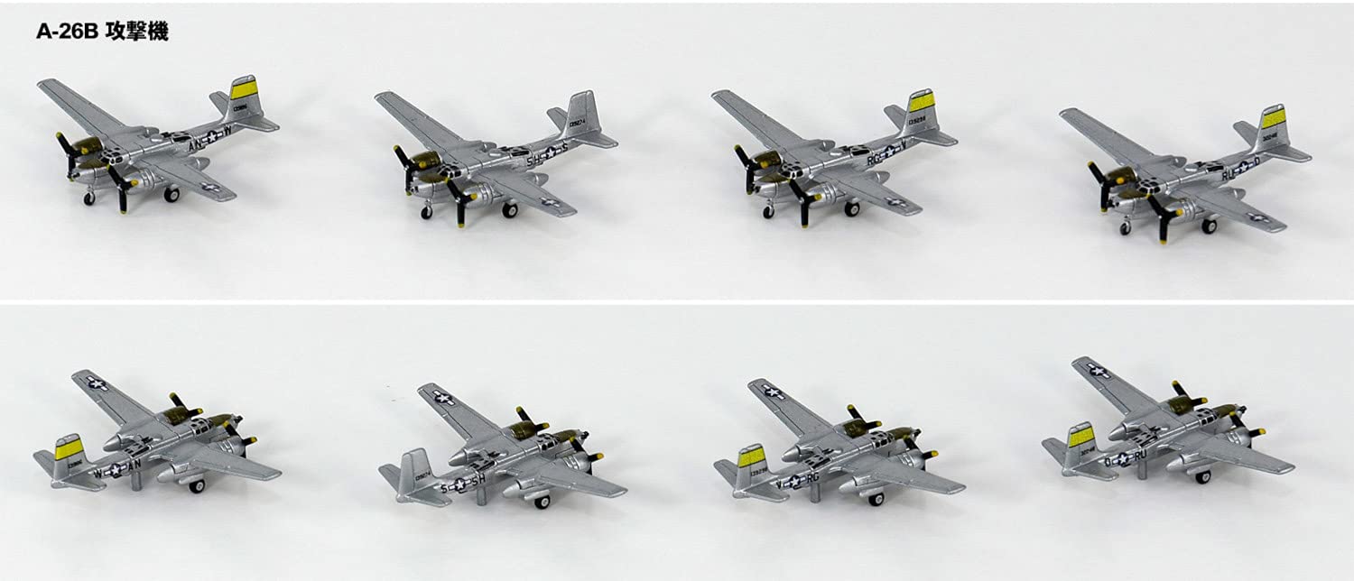 PIT-ROAD 1/700 Us Warplanes Set 4 Plastic Model- Japan Figure Store - #1 Bring To You The Best Japanese Goods