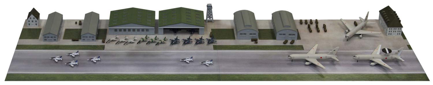 Pit Road 1/700 Sps Series Air Self-Defense Force Base With Paper Base Plastic Model Sps03- Japan Figure Store - #1 Bring To You The Best Japanese Goods