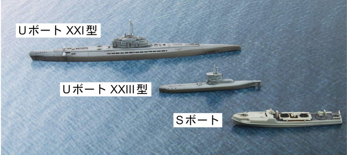 PIT-ROAD Sps Series 1/700 Wwii Kriegsmarine U-Boat / E-Boat Schnellboot Attack Base Plastic Model- Japan Figure Store - #1 Bring To You The Best Japanese Goods