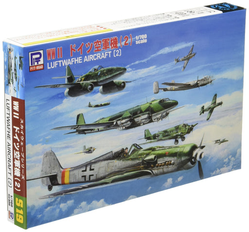 PIT-ROAD Skywave S-19 German Luftwaffe Aircraft 2 1/700 Scale Kit- Japan Figure Store - #1 Bring To You The Best Japanese Goods