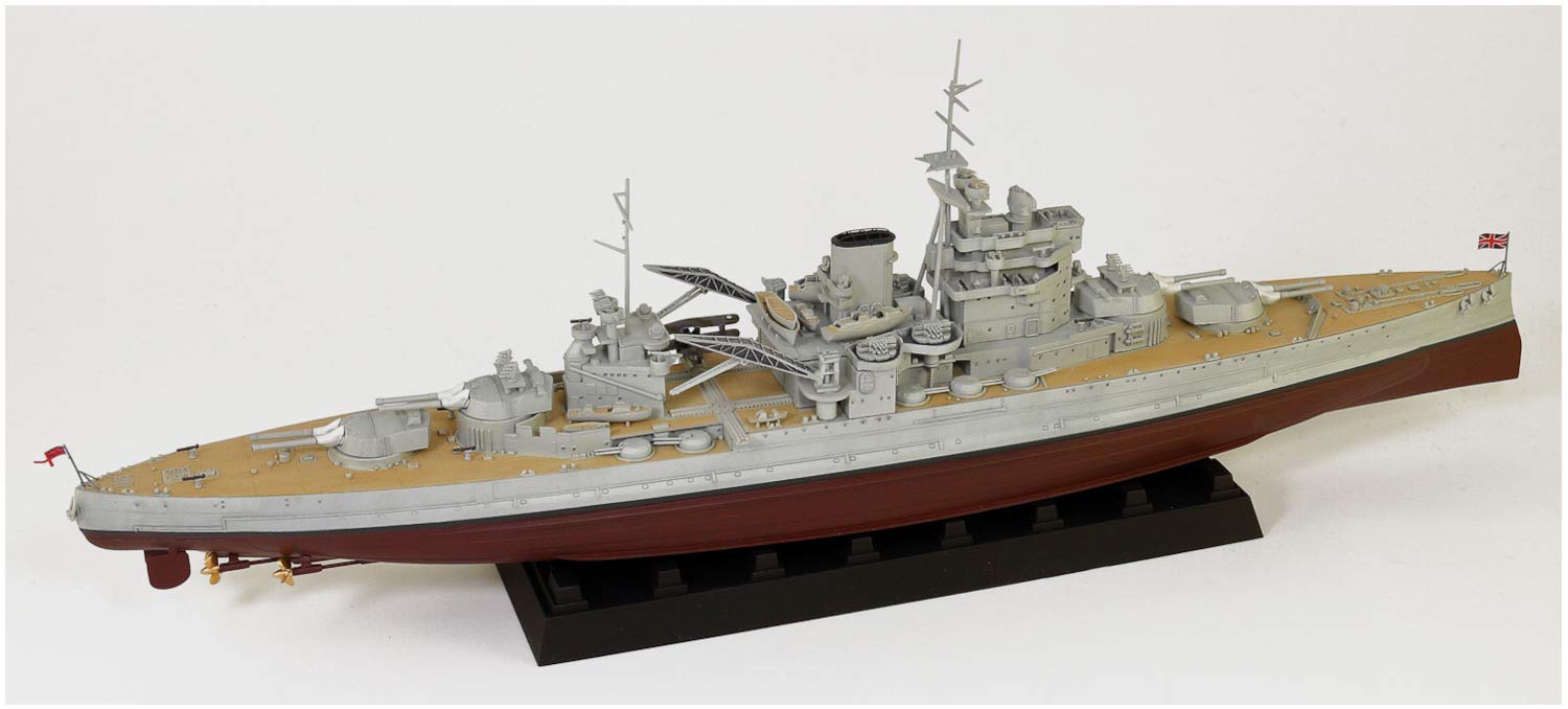 Pit-Road 1/700 Skywave Series Royal Navy Battleship Valiant 1939 With Flag And Ship Name Plate Etching Parts Plastic Model W188Nh- Japan Figure Store - #1 Bring To You The Best Japanese Goods