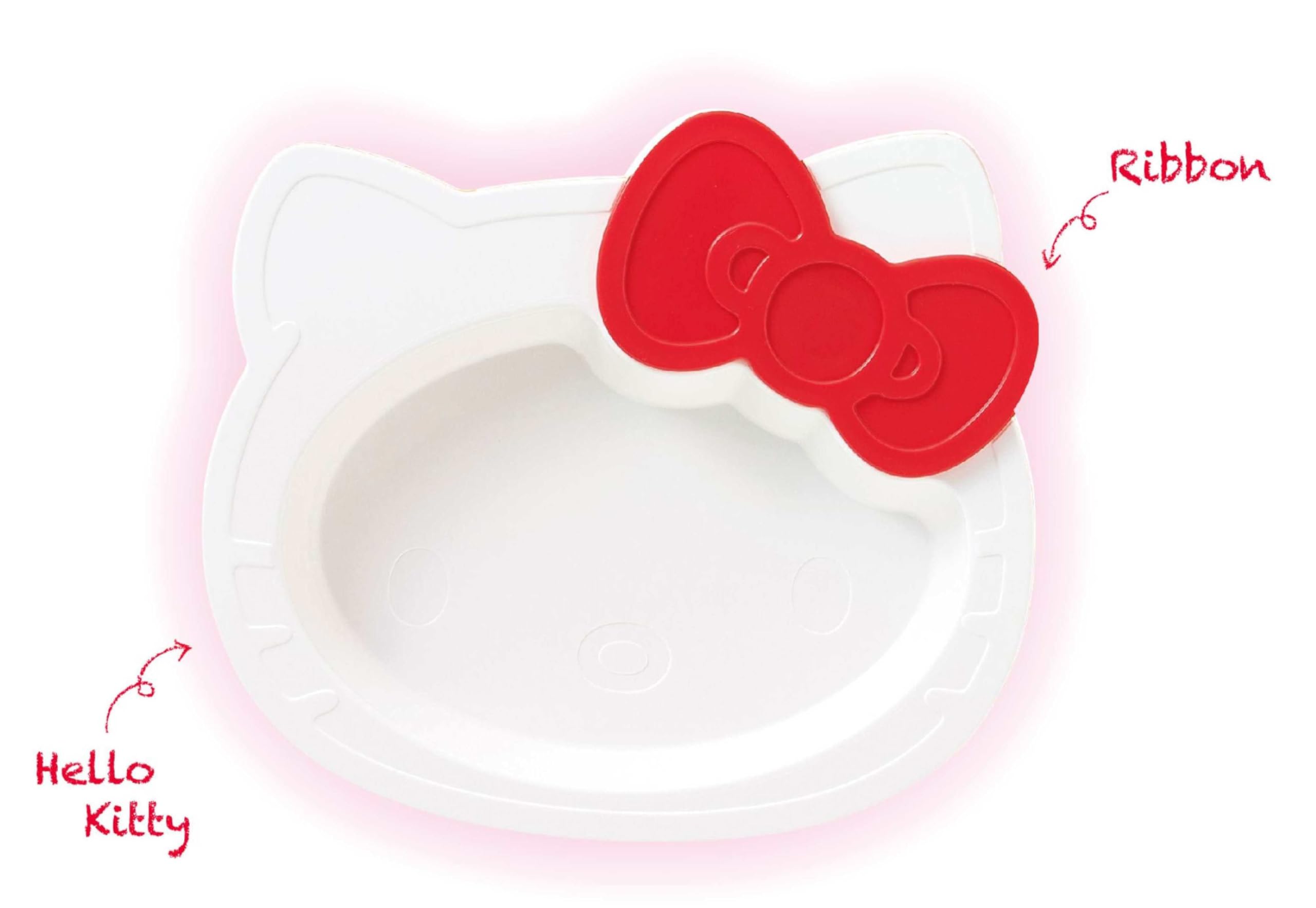 Osk KP-18F Hello Kitty Plate Japan- Japan Figure Store - #1 Bring To You The Best Japanese Goods