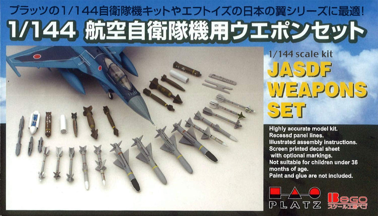 PLATZ Pf-9 Jasdf Weapon Set 1/144 Scale Plastic Model Kit- Japan Figure Store - #1 Bring To You The Best Japanese Goods