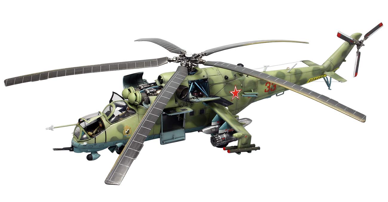 PLATZ Ae-16 Mi-24V/Vp Hind E 1/72 Scale Plastic Model Kit- Japan Figure Store - #1 Bring To You The Best Japanese Goods