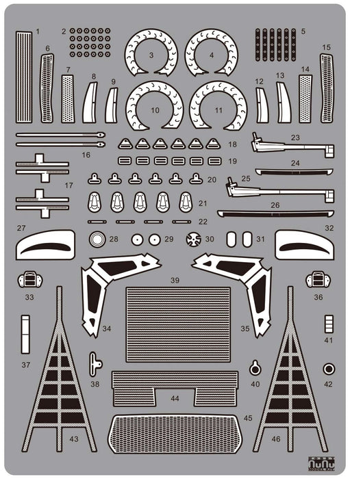 PLATZ Ne24003 Nunu Racing Series Bmw M6 Gt3 2016 Gt Series Europe Monza 1/24- Japan Figure Store - #1 Bring To You The Best Japanese Goods