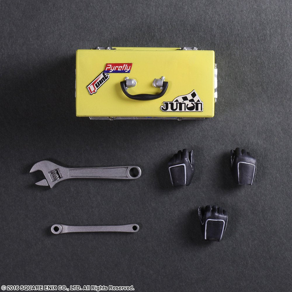 Play Arts Kai Final Fantasy Xv Sidney Allm Painted Action Figure- Japan Figure Store - #1 Bring To You The Best Japanese Goods