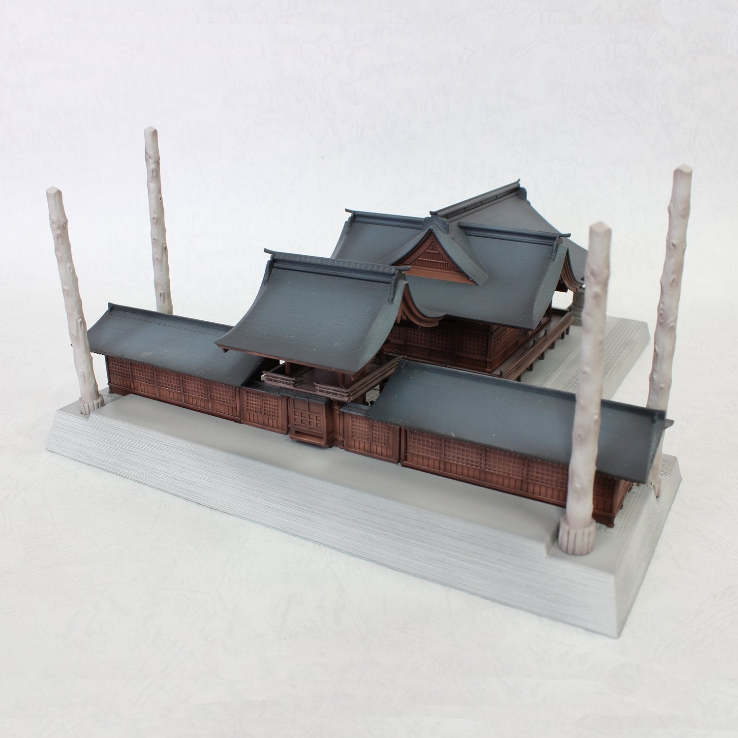 PLUM 1/150 Plastic Kit Pp037 Suwa Taisha Shrine Akimiya In Nagano N Scale- Japan Figure Store - #1 Bring To You The Best Japanese Goods