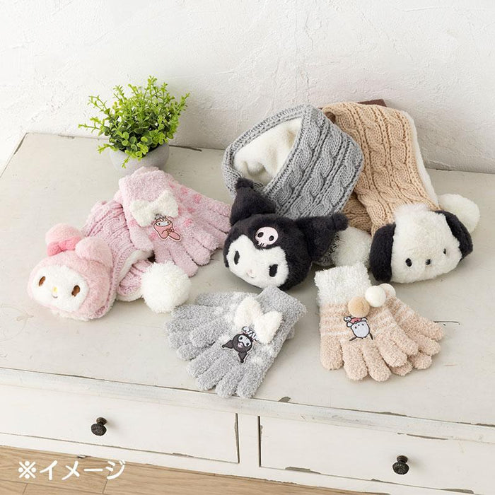 Sanrio Pochacco Kids Boa Muffler- Japan Figure Store - #1 Bring To You The Best Japanese Goods