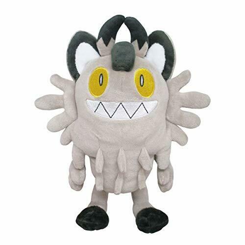 Pokemon All Star Collection Meowth Galar S Plush Doll Stuffed Toy 19.5cm- Japan Figure Store - #1 Bring To You The Best Japanese Goods
