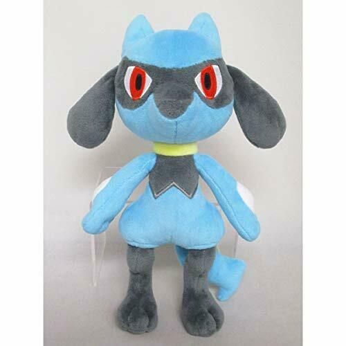 Pokemon All Star Collection Riolu S Plush Doll Stuffed Toy- Japan Figure Store - #1 Bring To You The Best Japanese Goods