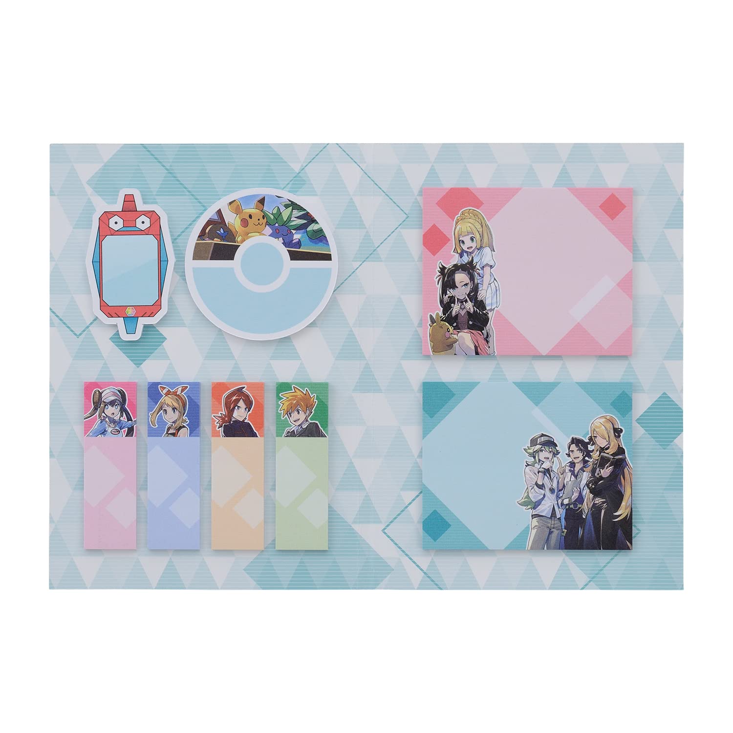 Pokemon Center Original Sticky Set Trainers Salon!!- Japan Figure Store - #1 Bring To You The Best Japanese Goods