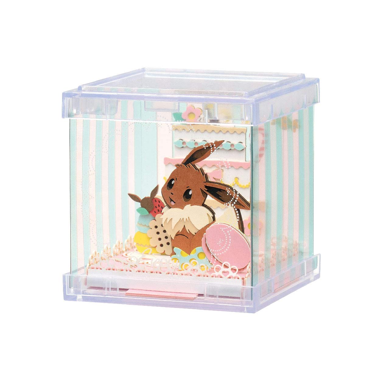 ENSKY Paper Theater Cube Ptc-03 Pokemon Eevee- Japan Figure Store - #1 Bring To You The Best Japanese Goods