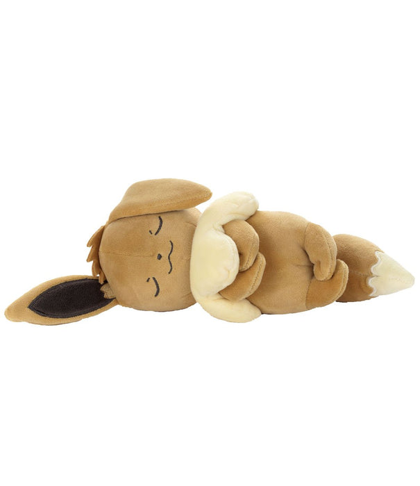 Pokemon Sleeping Friend Plush Toy Takara Tomy Arts Japan Eevee 28Cm- Japan Figure Store - #1 Bring To You The Best Japanese Goods