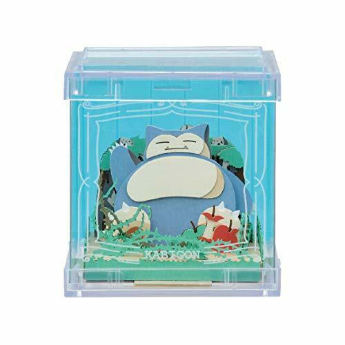 Pokemon Snorlax Paper Theater Cube Interior Anime- Japan Figure Store - #1 Bring To You The Best Japanese Goods