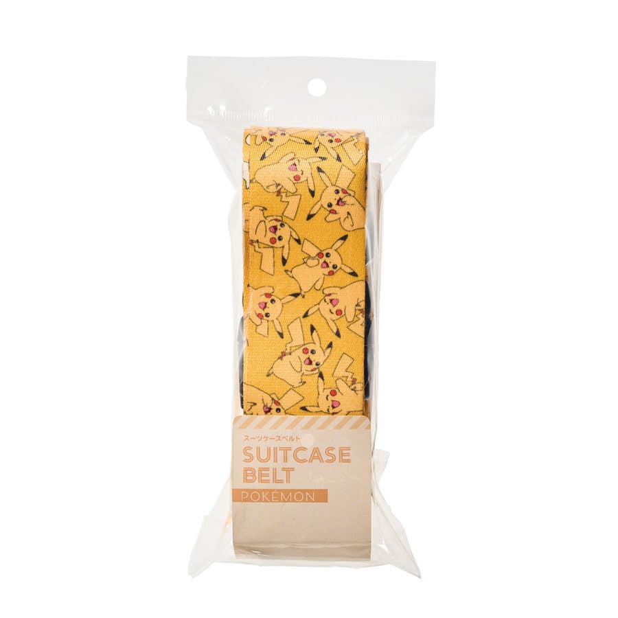 Gowell Pokemon Suitcase Belt Pikachu Kodak | One Touch Travel Goods- Japan Figure Store - #1 Bring To You The Best Japanese Goods