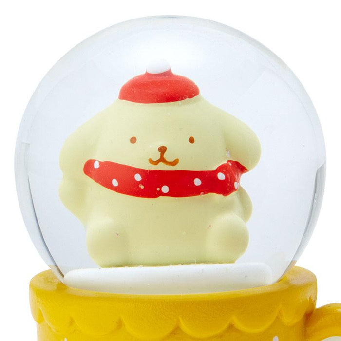 Sanrio Pompompurin Mini Snow Globe- Japan Figure Store - #1 Bring To You The Best Japanese Goods