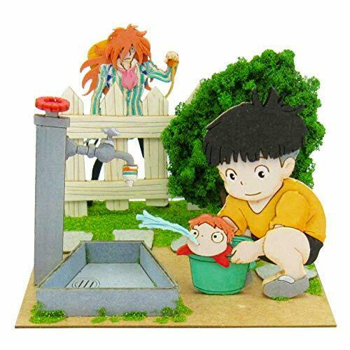 Ponyo On The Cliff Studio Ghibli Mini Sosuke&ponyo&fujimoto Papercraft Mp07-38 - Japan Figure