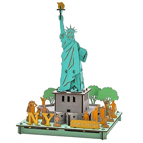 HACOMO Pusupusu Paper Craft Statue Of Liberty- Japan Figure Store - #1 Bring To You The Best Japanese Goods