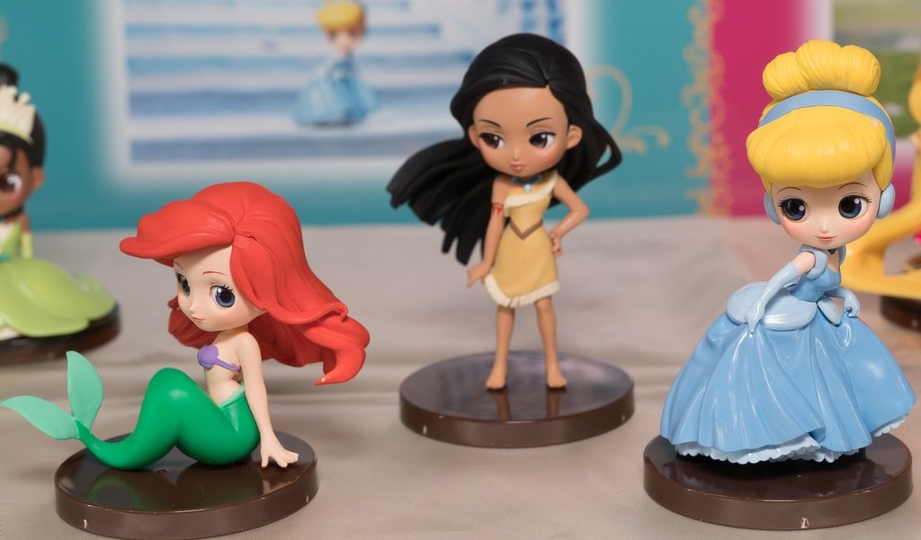 Banpresto Q Posket Disney Characters Petit Vol.2 Ariel Cinderella Pocahontas Set Japan- Japan Figure Store - #1 Bring To You The Best Japanese Goods