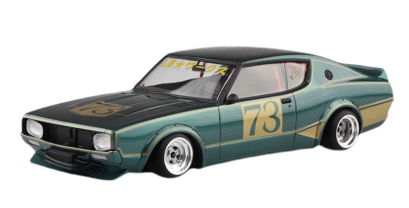 Qingdao Bunka Kyozaisha 1/24 Liberty Walk Series No.2 Lb Works Kenmeri 2Dr First Ver. Plastic Model- Japan Figure Store - #1 Bring To You The Best Japanese Goods
