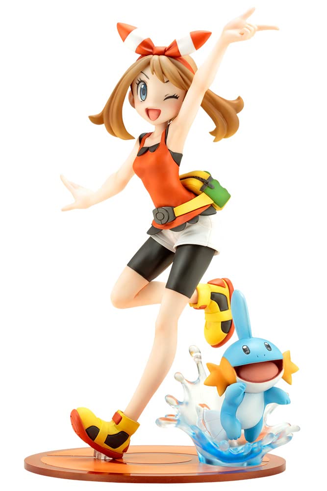 Figure May And Mudkip Pokémon Artfx J- Japan Figure Store - #1 Bring To You The Best Japanese Goods