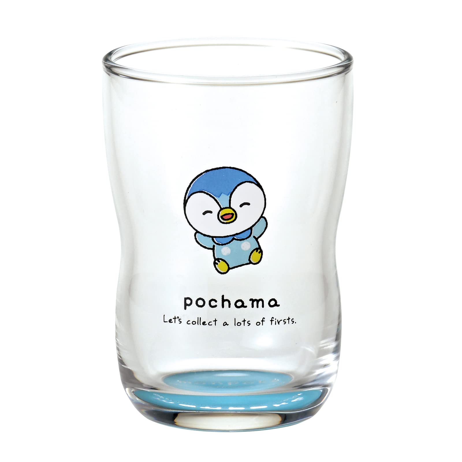 Pokémon Monpoke Pochama Glass Glass Tumbler Cup Height Approx. 9Cm Nakayoshi Glass Blue Blue Made In Japan 050152- Japan Figure Store - #1 Bring To You The Best Japanese Goods