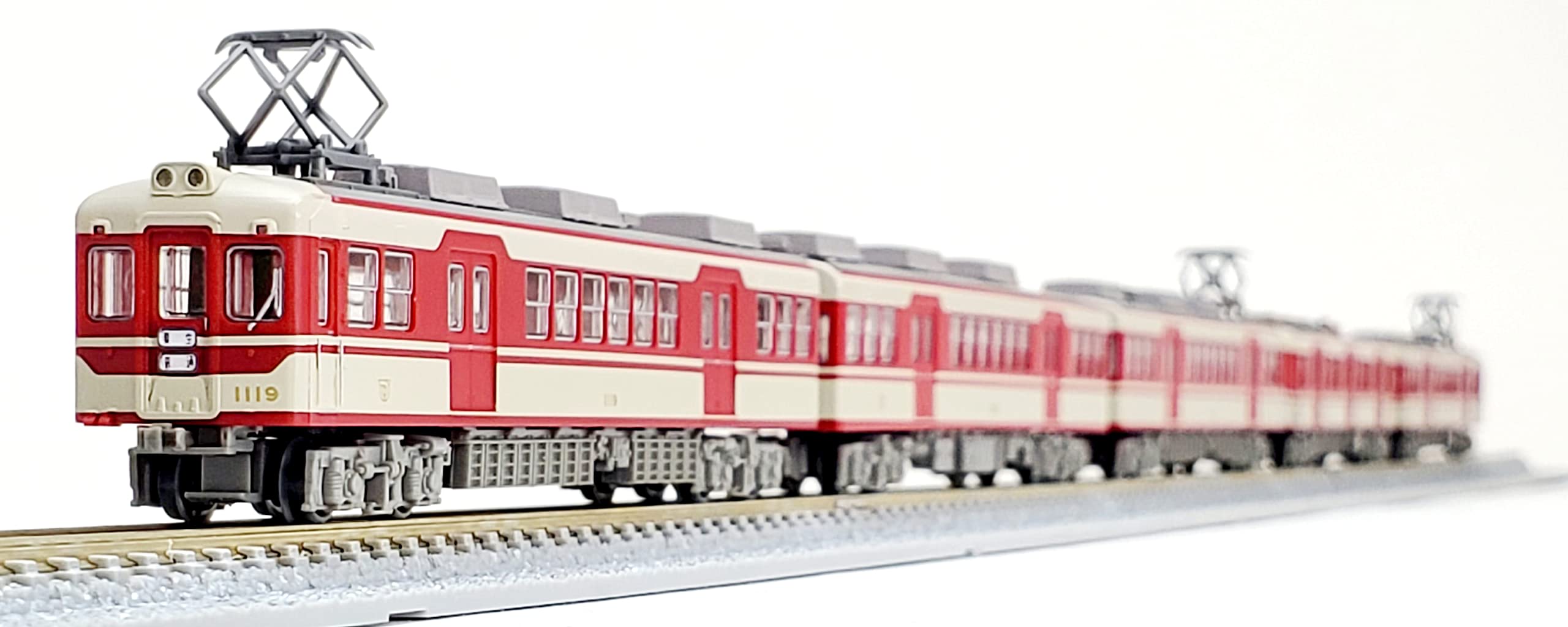 TOMYTEC Kobe Electric Railway Series 1000 1072/1062 + 1119 Configuration 5 Cars Set N Scale- Japan Figure Store - #1 Bring To You The Best Japanese Goods