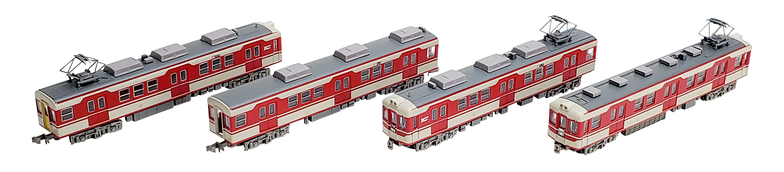 TOMYTEC Kobe Electric Railway Series 1000 1074 + 1153 Configuration 4 Cars Set N Scale- Japan Figure Store - #1 Bring To You The Best Japanese Goods