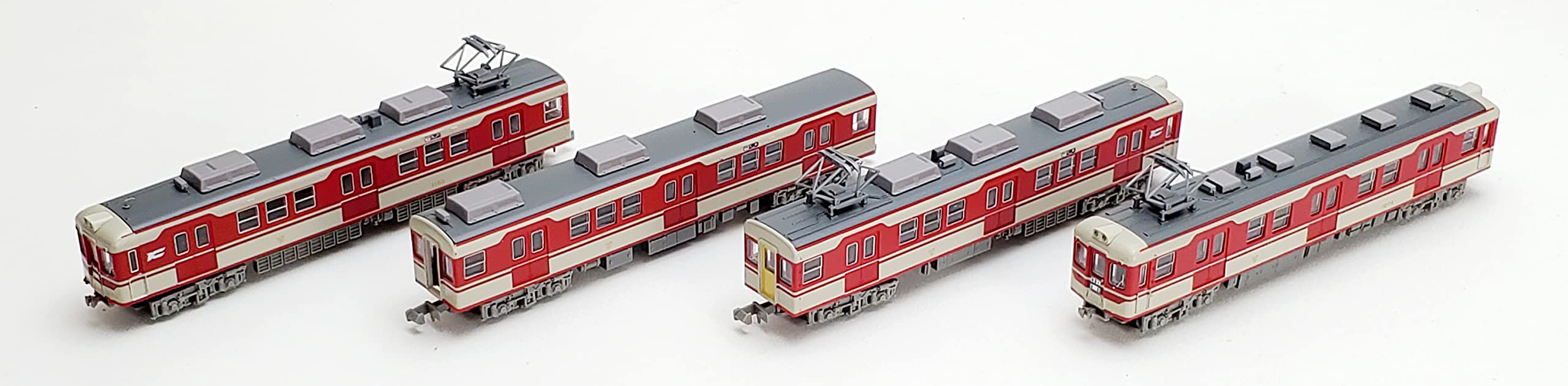 TOMYTEC Kobe Electric Railway Series 1000 1074 + 1153 Configuration 4 Cars Set N Scale- Japan Figure Store - #1 Bring To You The Best Japanese Goods