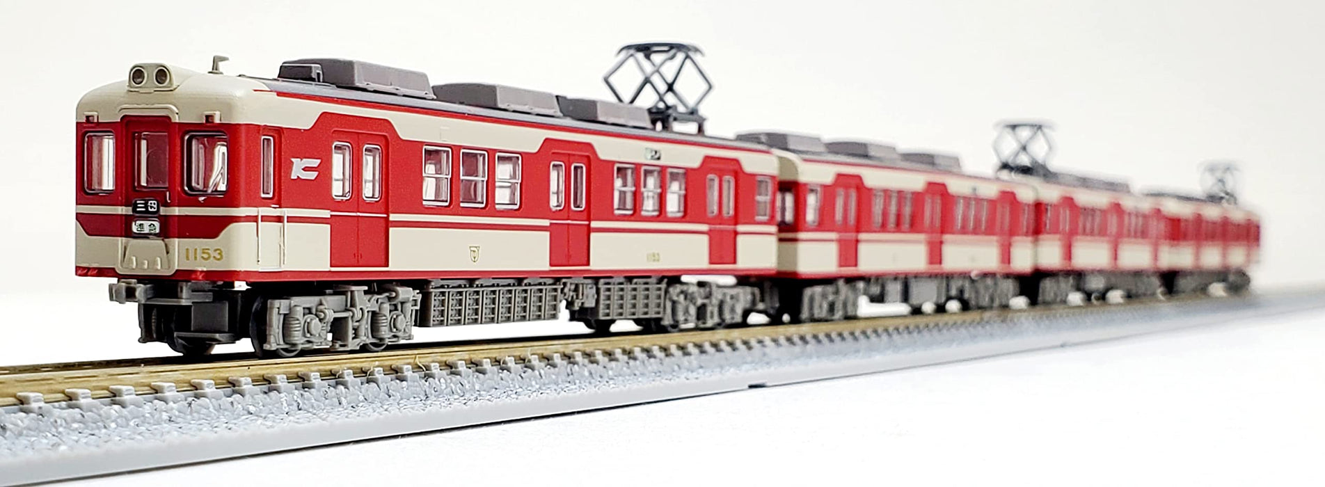 TOMYTEC Kobe Electric Railway Series 1000 1074 + 1153 Configuration 4 Cars Set N Scale- Japan Figure Store - #1 Bring To You The Best Japanese Goods