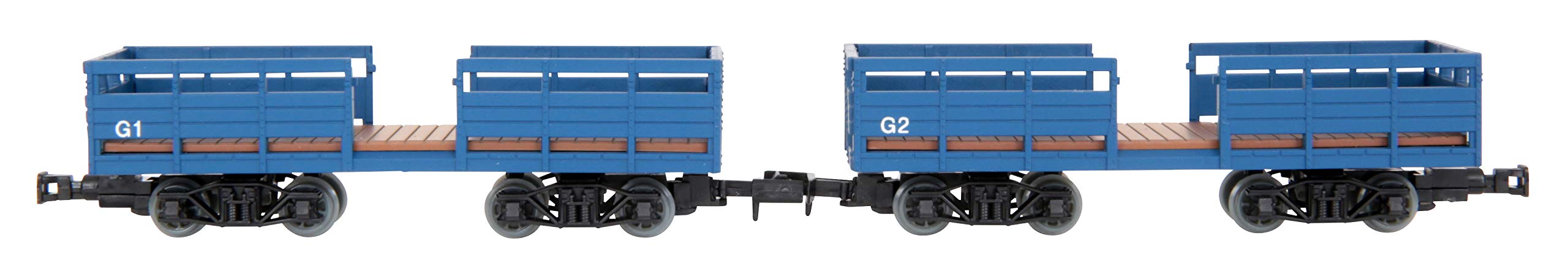 Tomytec 2-Car Set Iron Collection Narrow Gauge 80 Rail Gondola Diorama Tracks- Japan Figure Store - #1 Bring To You The Best Japanese Goods