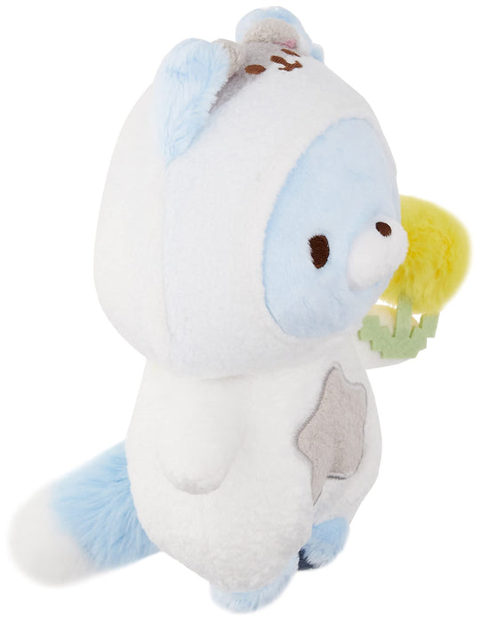 San-X Rilakkuma Blue Wolf Plush Toy Mf46001- Japan Figure Store - #1 Bring To You The Best Japanese Goods
