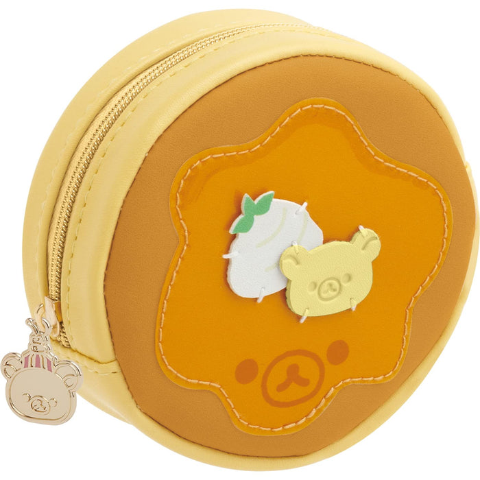 San-X Rilakkuma Amusement Park-Themed Pancake Coin Case CK67901- Japan Figure Store - #1 Bring To You The Best Japanese Goods